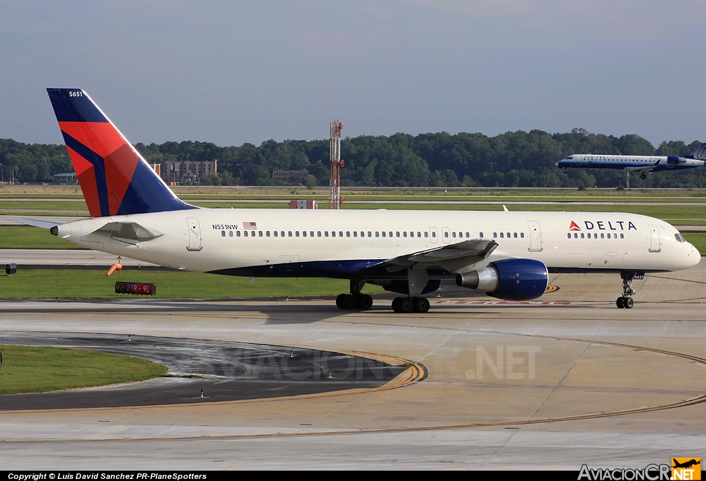 N551NW - Boeing 757-251 - Delta Airlines