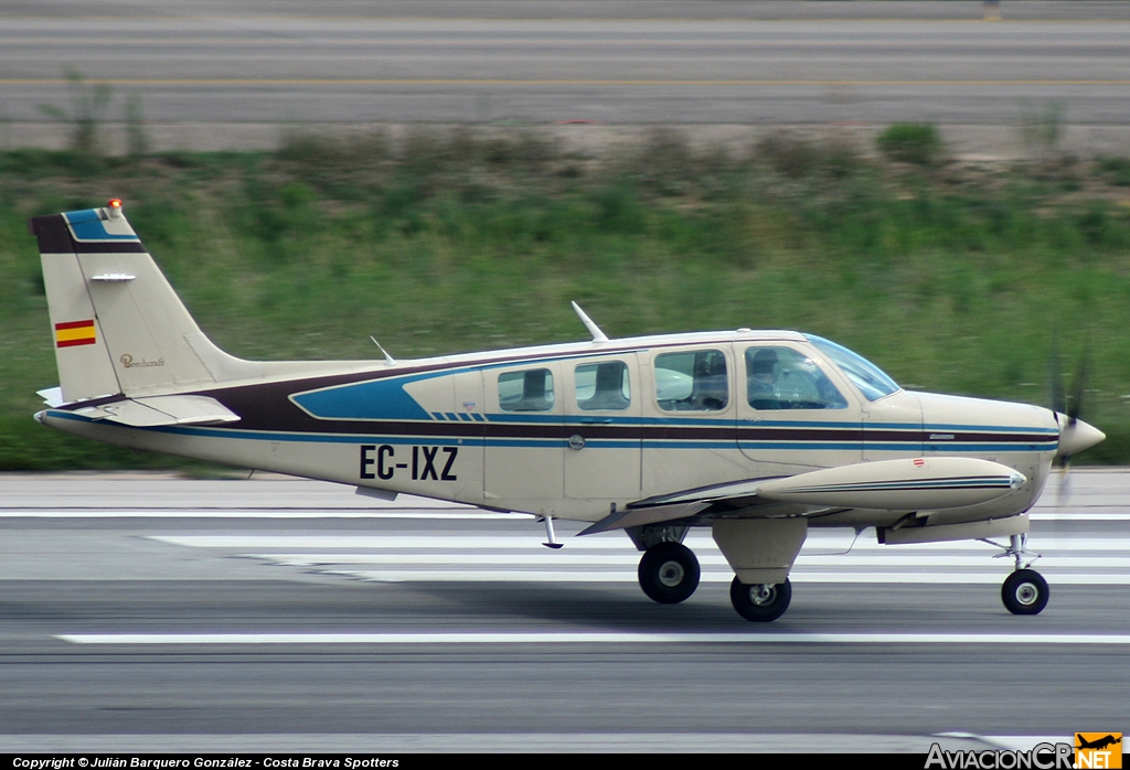 EC-IXZ - Beechcraft A36 Bonanza - Privado