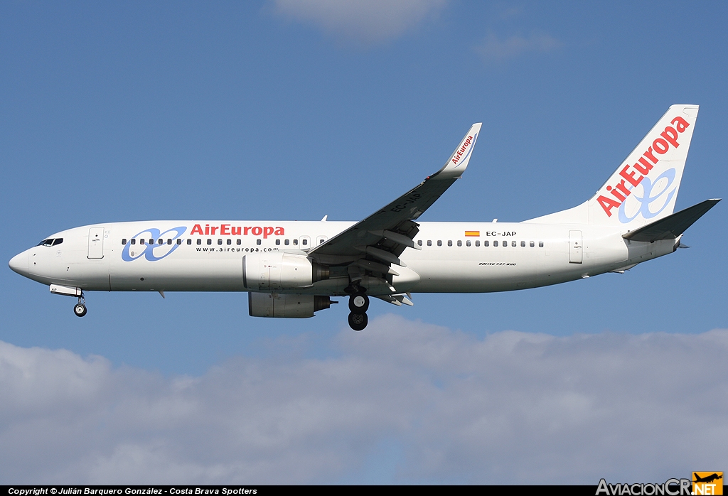 EC-JAP - Boeing 737-85P - Air Europa