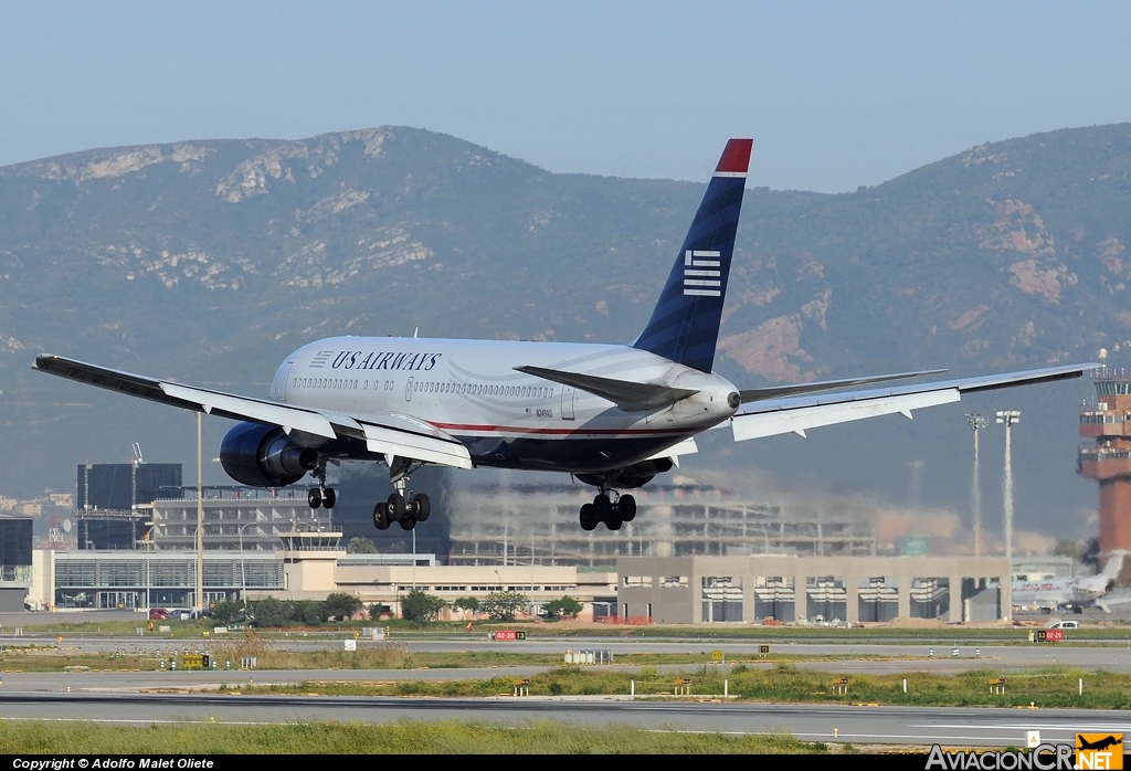 N249AU - Boeing 767-201/ER - US Airways