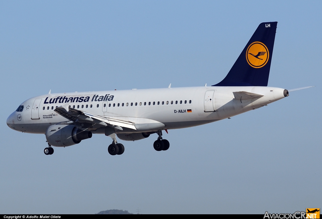 D-AILH - Airbus A319-114 - Lufthansa Italia