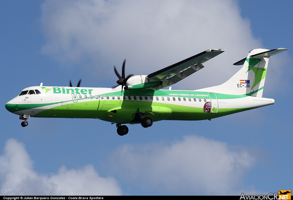 EC-JBI - ATR 72-212A - Binter Canarias