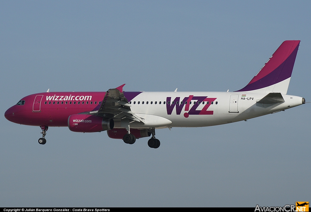 HA-LPV - Airbus A320-232 - Wizzair