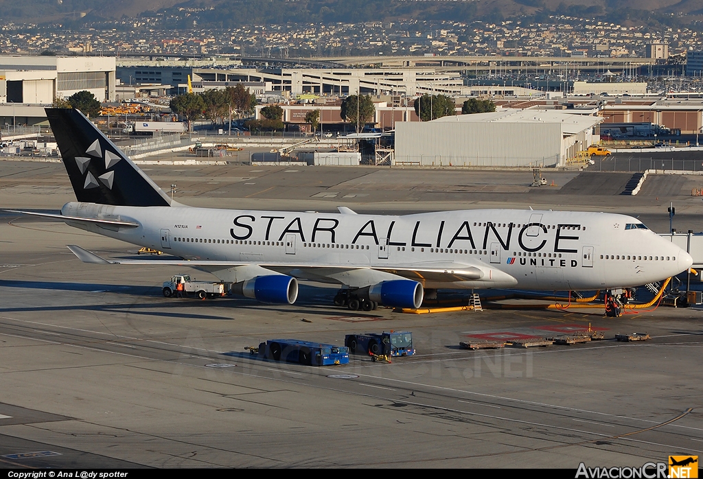 N121UA - Boeing 747-422 - United Airlines