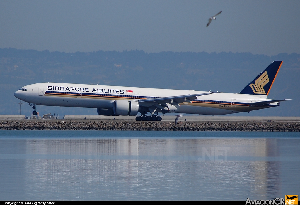 9V-SWN - Boeing 777-312/ER - Singapore Airlines