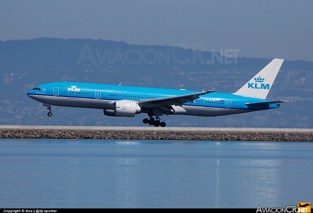 PH-BQN - Boeing 777-206/ER - KLM - Royal Dutch Airlines