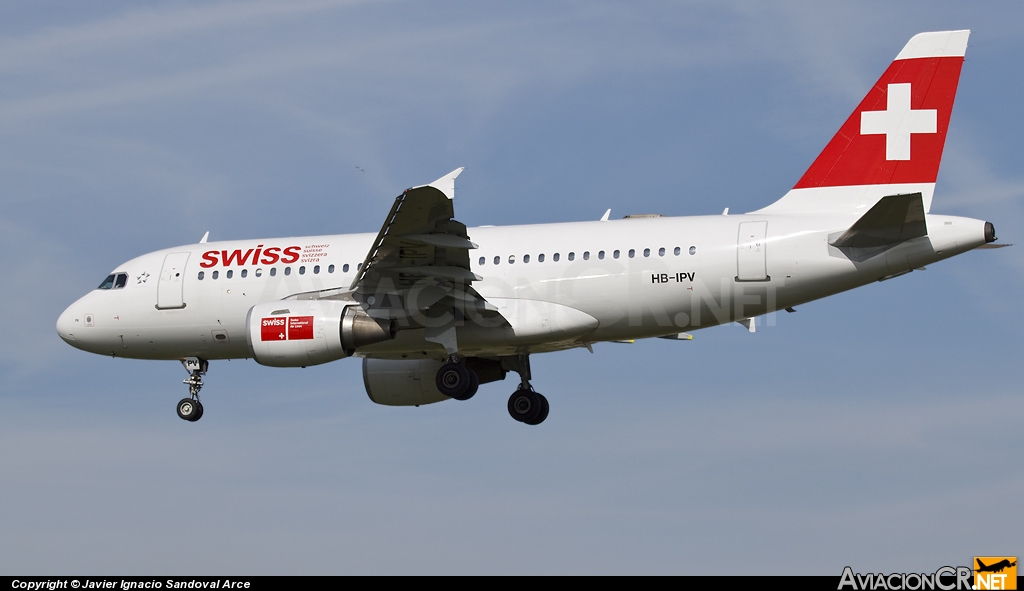 HB-IPV - Airbus A319-112 - Swiss International Air Lines
