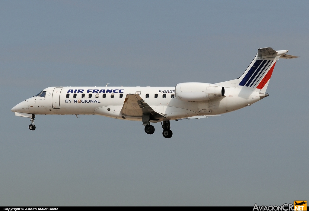 F-GRGP - Embraer EMB-135ER (ERJ-135ER) - Air France (Régional)