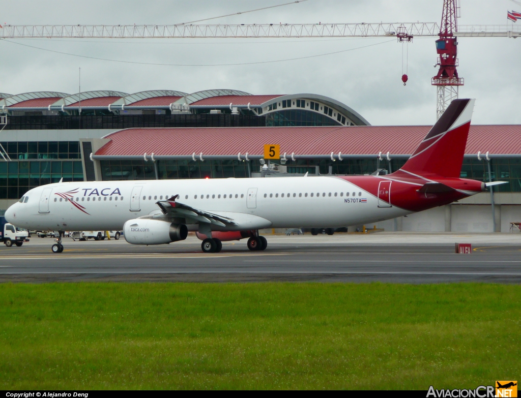 N570TA - Airbus A321-231 - TACA
