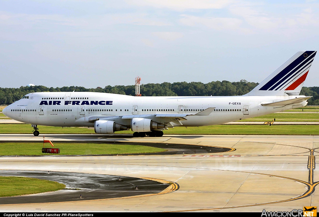 F-GEXA - Boeing 747-4B3 - Air France