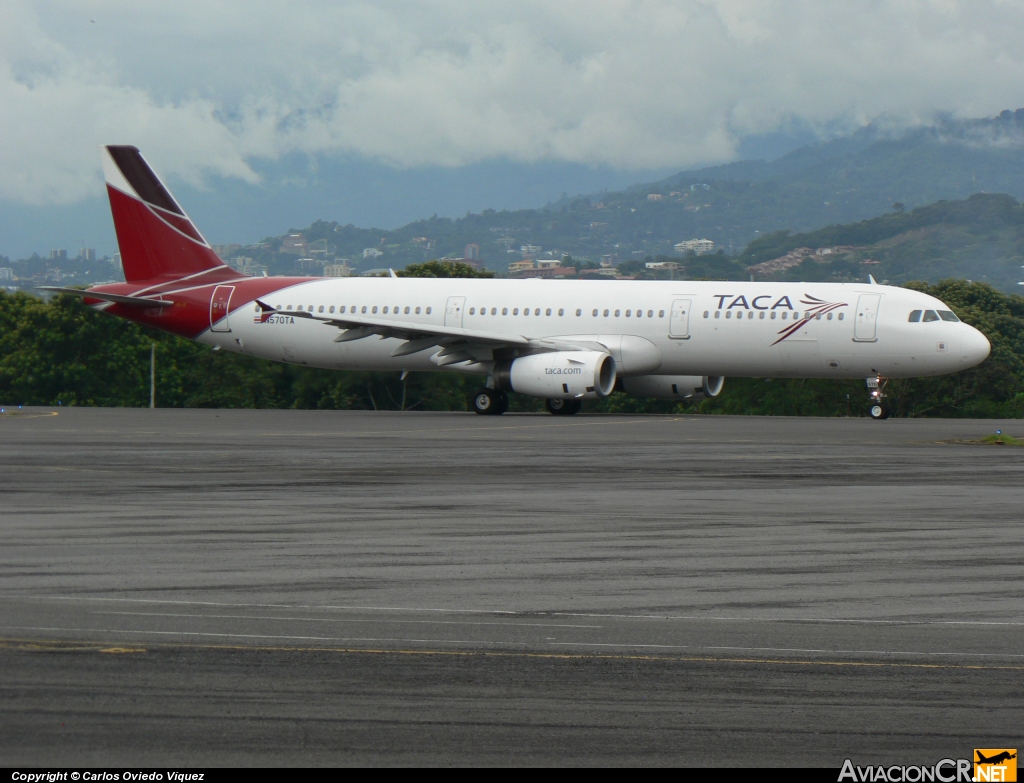 N570TA - Airbus A321-231 - TACA