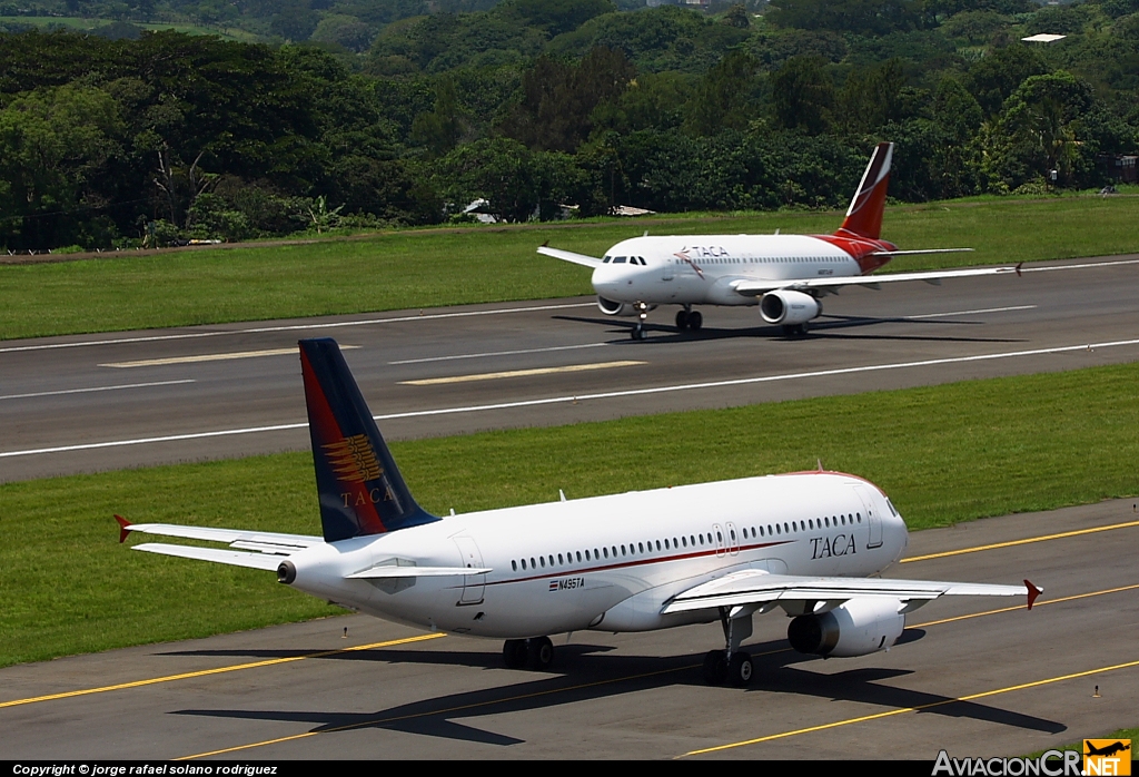 N495TA - Airbus A320-233 - TACA