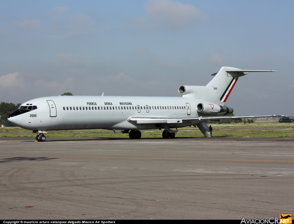 FAM 3505 - Boeing 727-264/Adv - Fuerza Aerea Mexicana FAM
