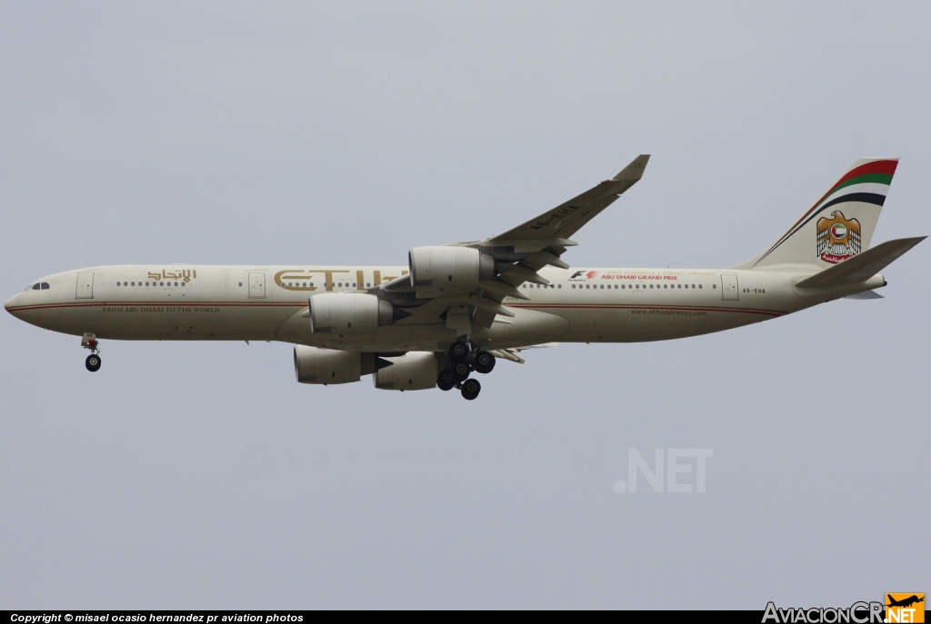 A6-EHA - Airbus A340-541 - Etihad Airways