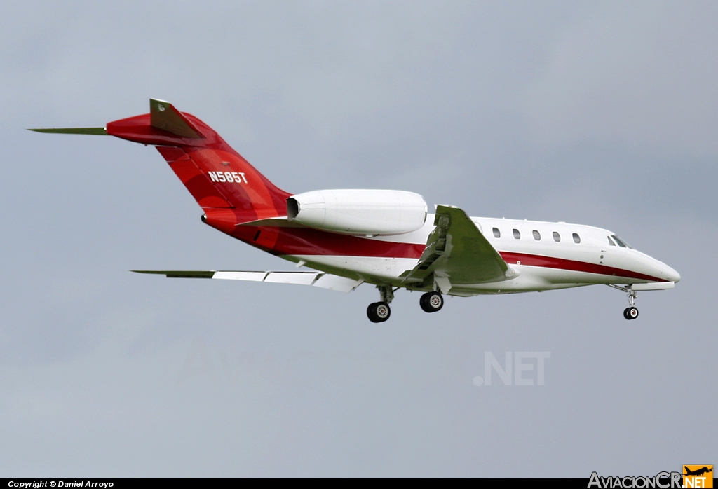 N585T - Cessna 750 Citation X - Privado