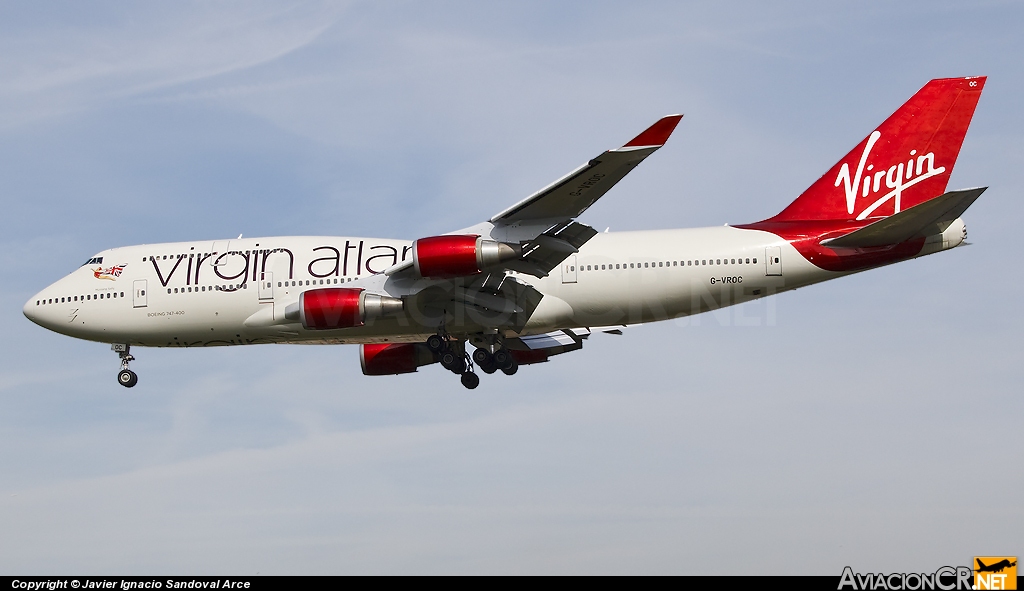 G-VROC - Boeing 747-41R - Virgin Atlantic