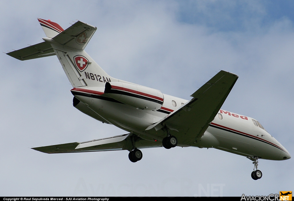 N812AM - British Aerospace BAe-125-800a - Air Med
