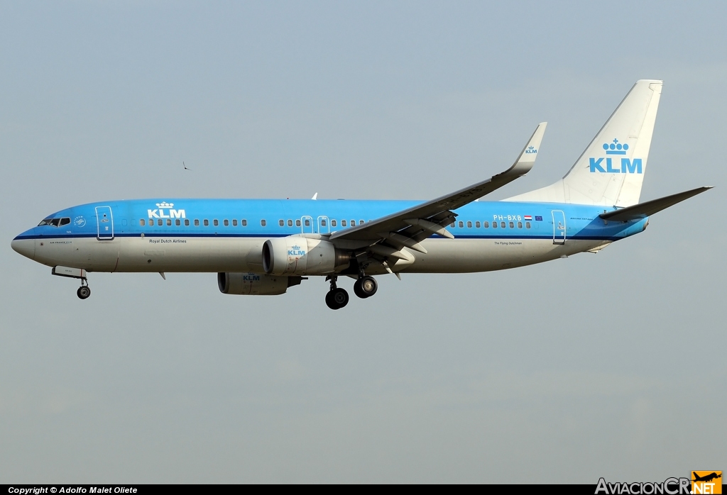 PH-BXB - Boeing 737-8K2 - KLM - Royal Dutch Airlines