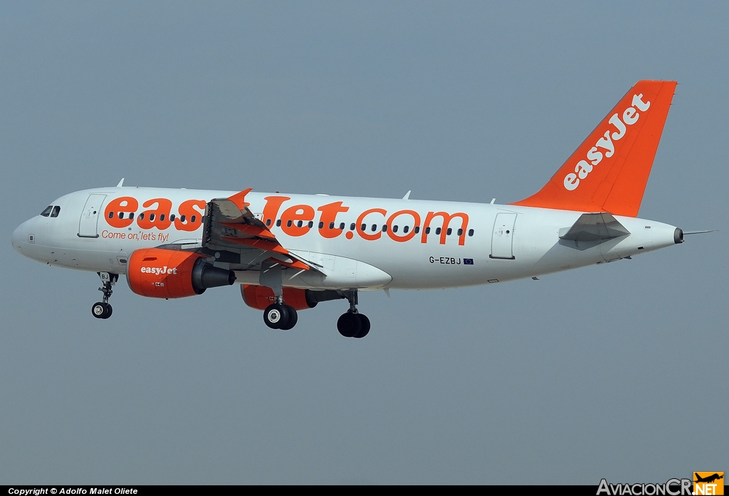 G-EZBL - Airbus A319-111 - EasyJet Airline