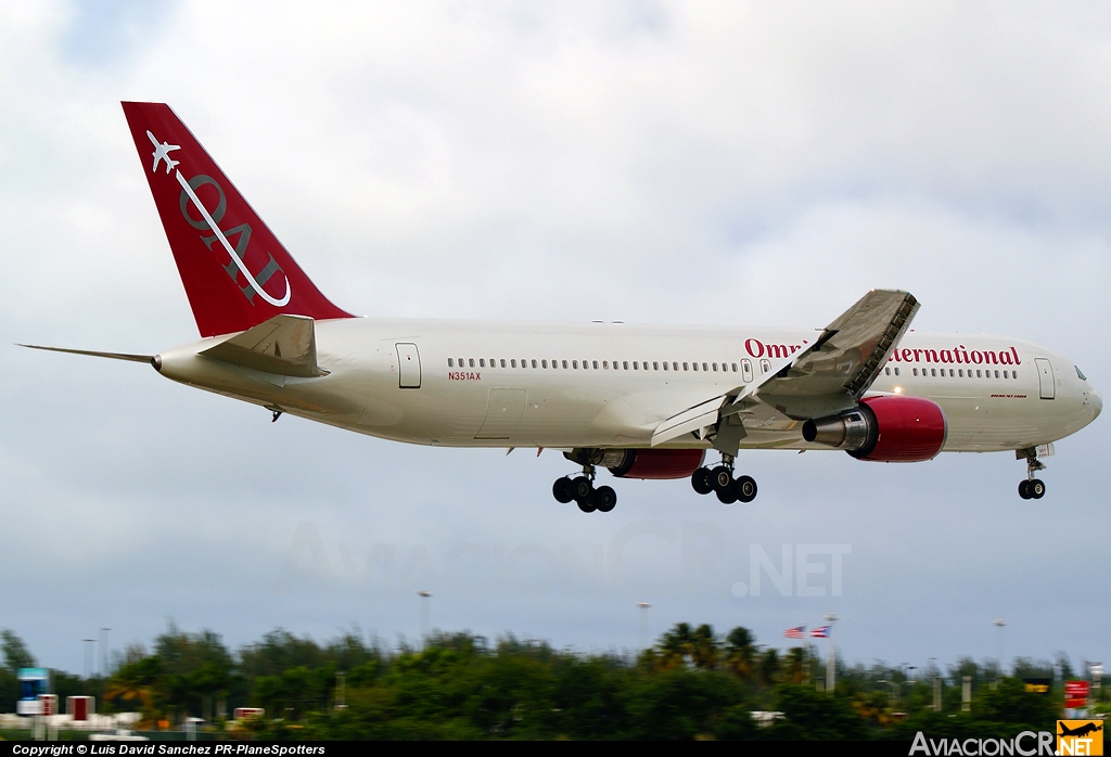 N351AX - Boeing 767-33A - Omni Air International