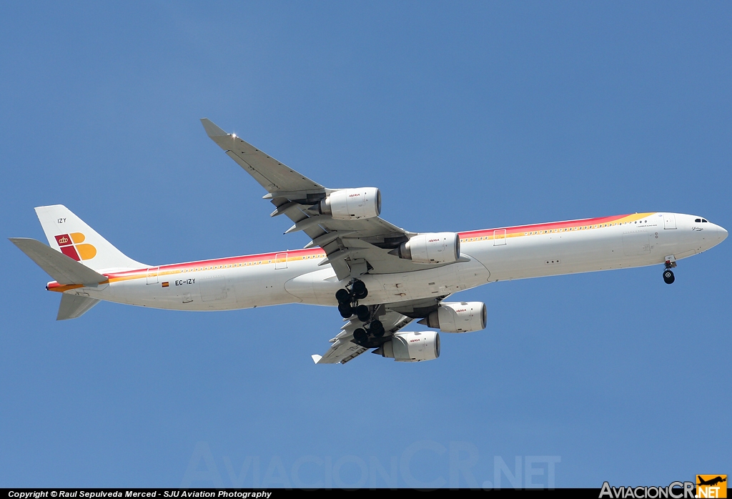 EC-IZY - Airbus A340-642 - Iberia