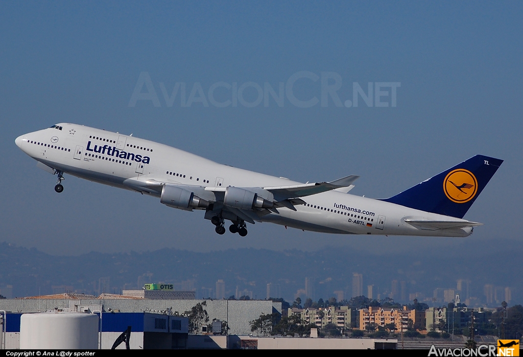 D-ABTL - Boeing 747-430 - Lufthansa