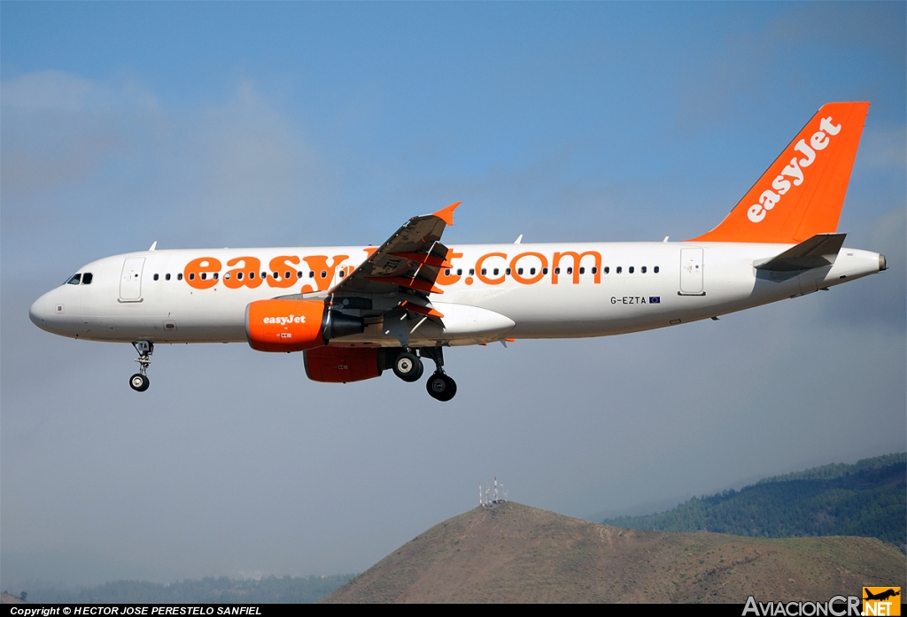 G-EZTA - Airbus A320-214 - EasyJet Airlines
