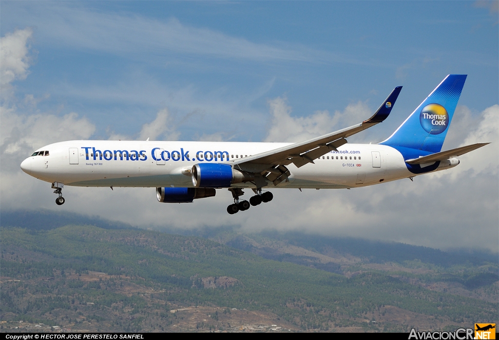 G-TCCA - Boeing 767-31K/ER - Thomas Cook Airlines