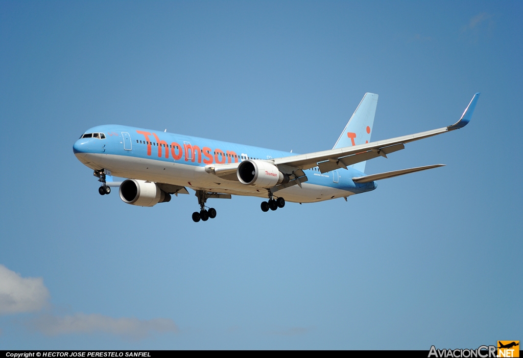 G-OBYF - Boeing 767-304/ER - Thomsonfly