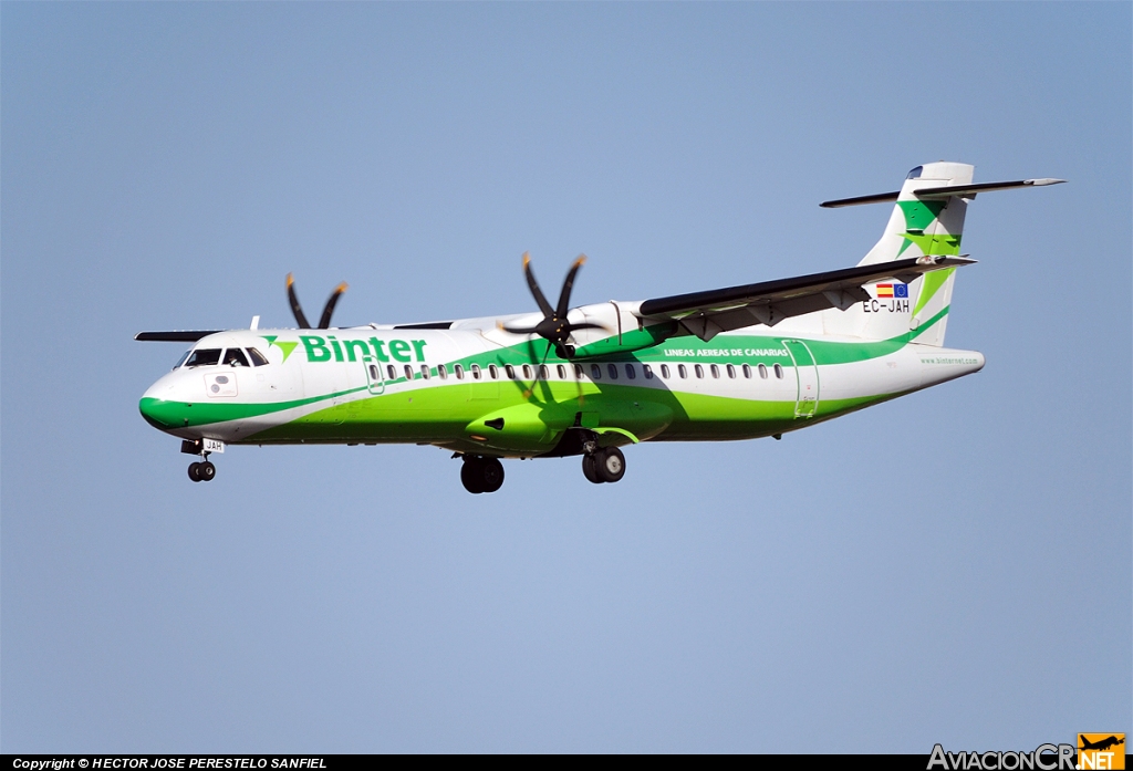 EC-JAH - ATR 72-212A - Binter Canarias