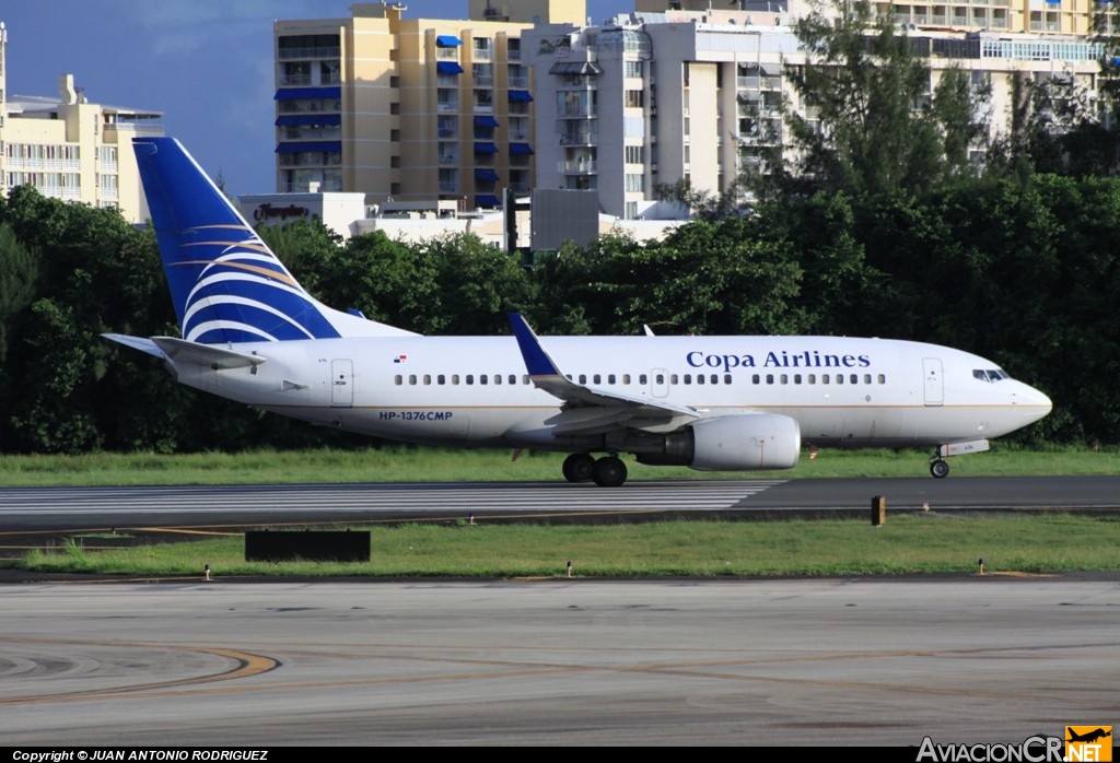 HP-1376CMP - Boeing 737-7V3 - Copa Airlines