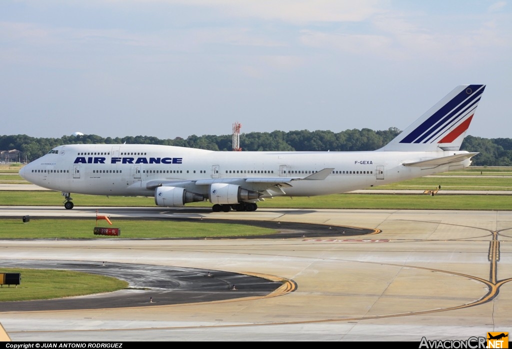 F-GEXA - Boeing 747-4B3 - Air France