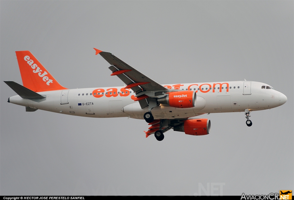 G-EZTA - Airbus A320-214 - EasyJet Airlines