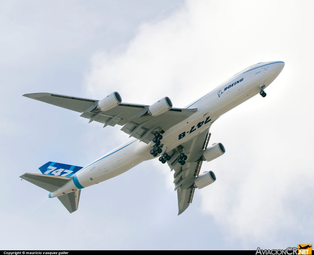 N747EX - Boeing 747-8F - Boeing Company