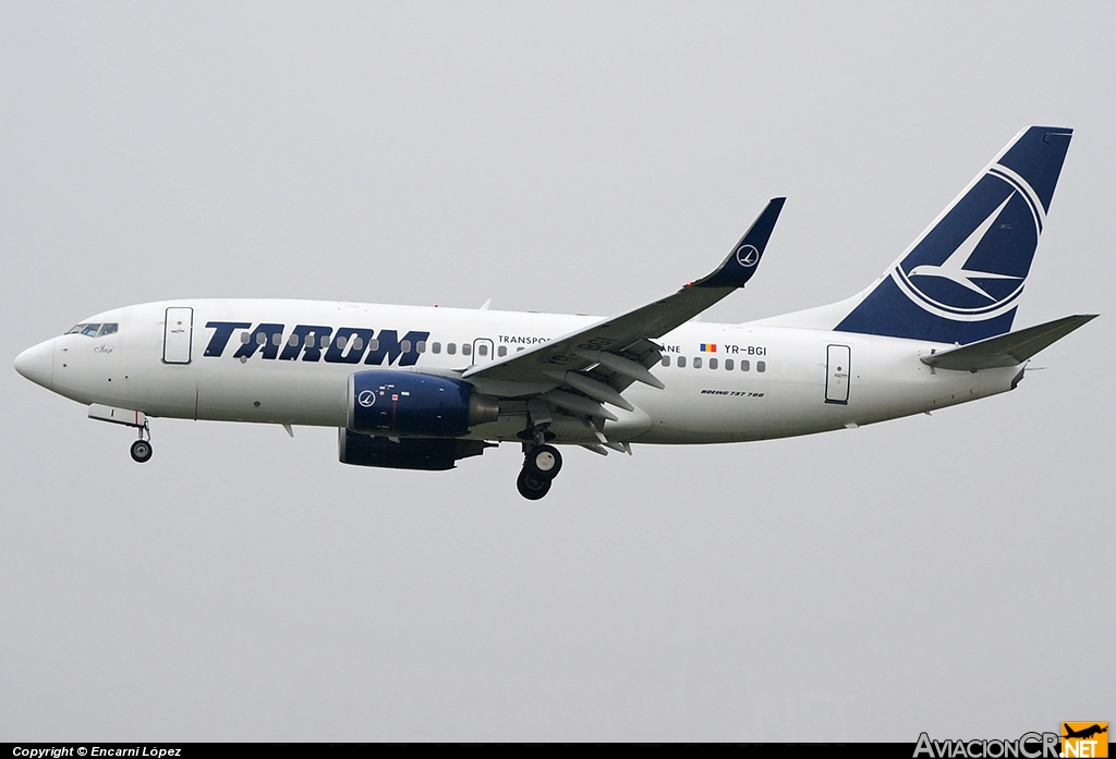 YR-BGI - Boeing 737-78J - TAROM