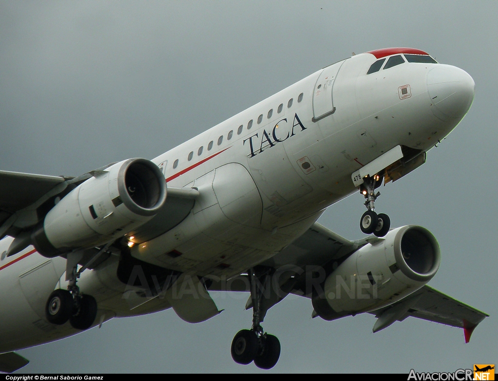 N478TA - Airbus A319-132 - TACA