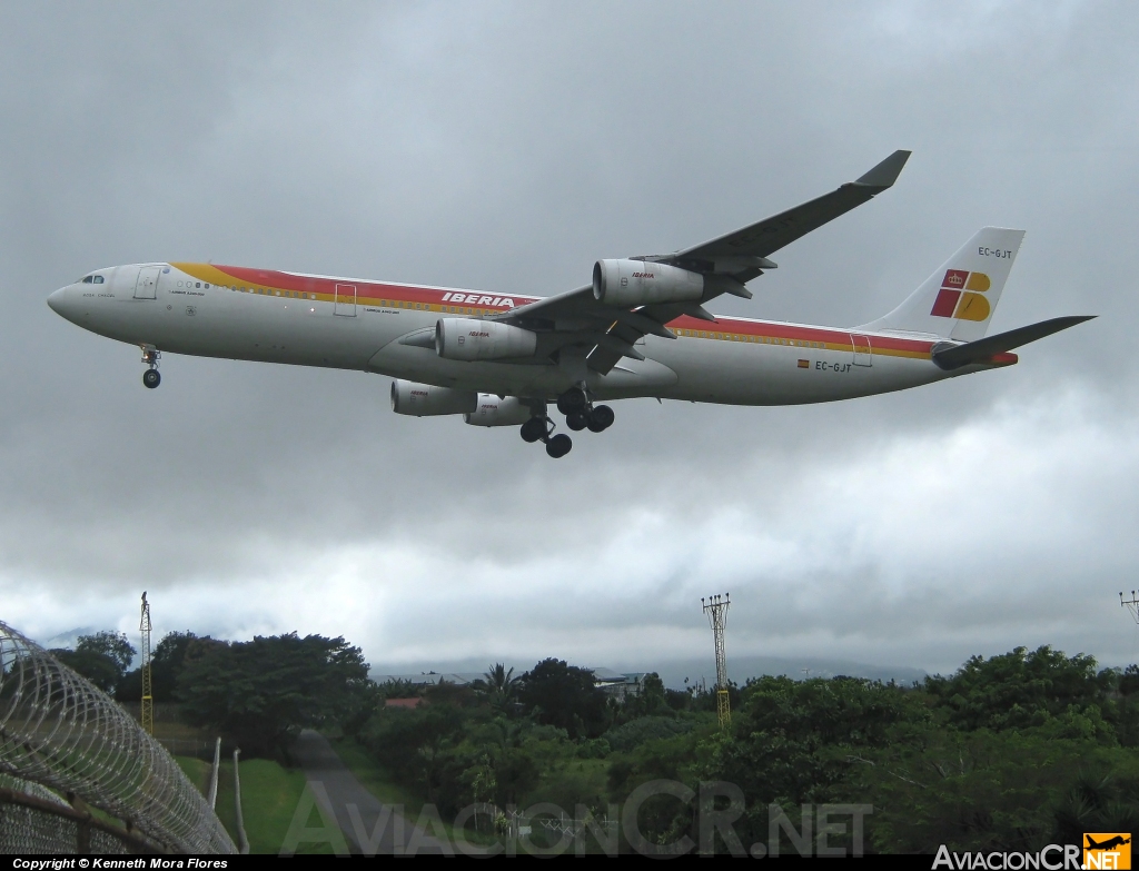 EC-GJT - Airbus A340-313X - Iberia