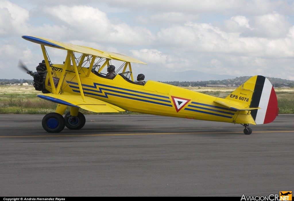 6078 - Boeing Stearman PT-17 Kaydet - México - Fuerza Aerea Mexicana