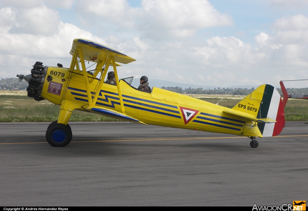 EPS 6079 - Boeing PT-17 Kaydet - Fuerza Aerea Mexicana FAM