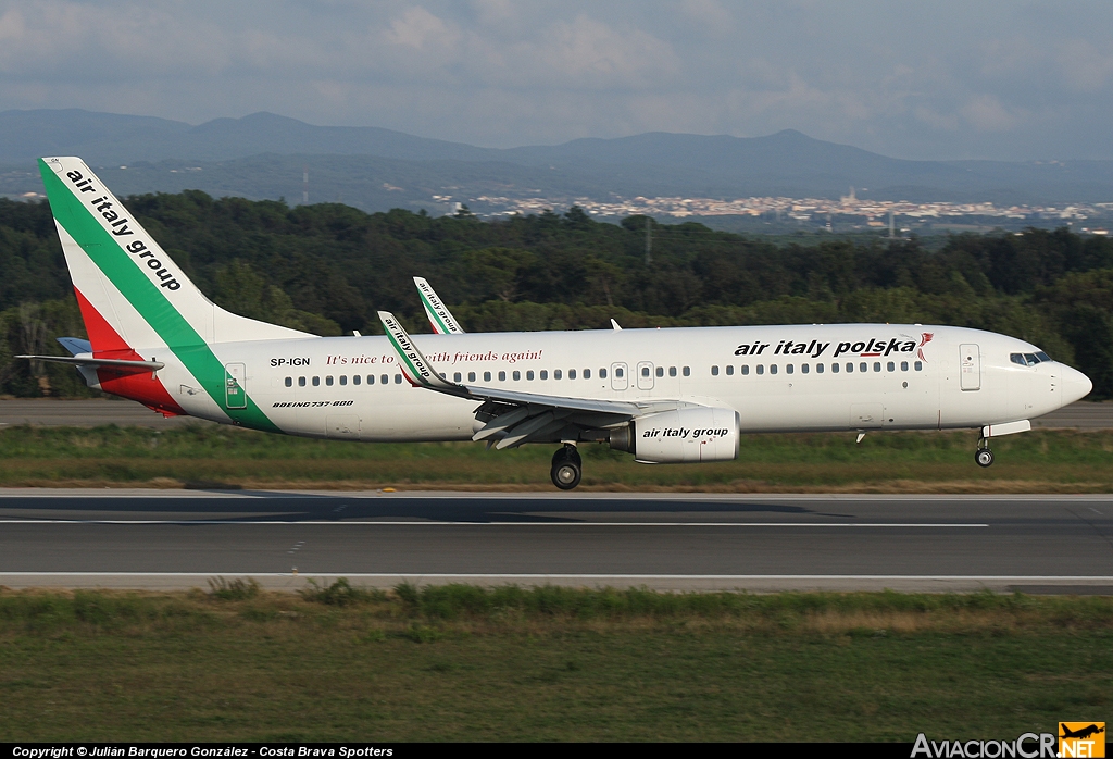 SP-IGN - Boeing 737-84P - Air Italy Polska