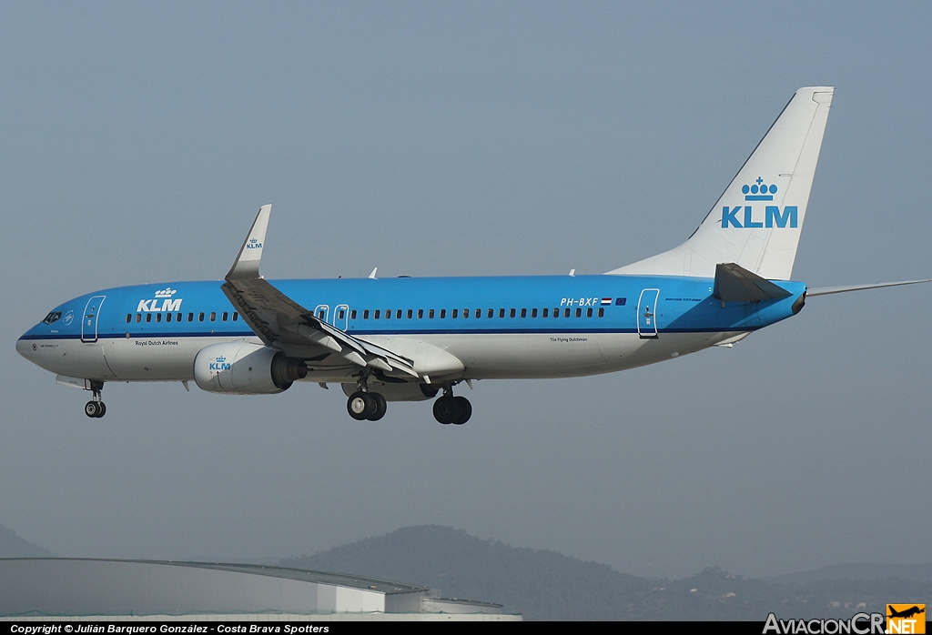 PH-BXF - Boeing 737-8K2 - KLM - Royal Dutch Airlines