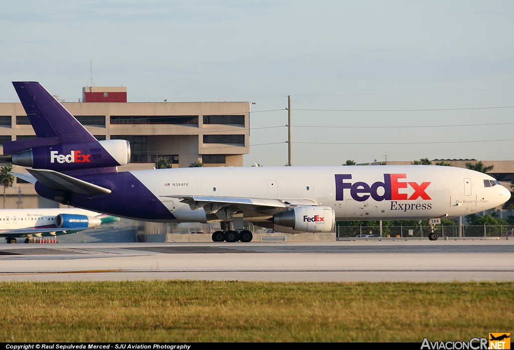 N394FE - Boeing MD-10-10F - FedEx Express