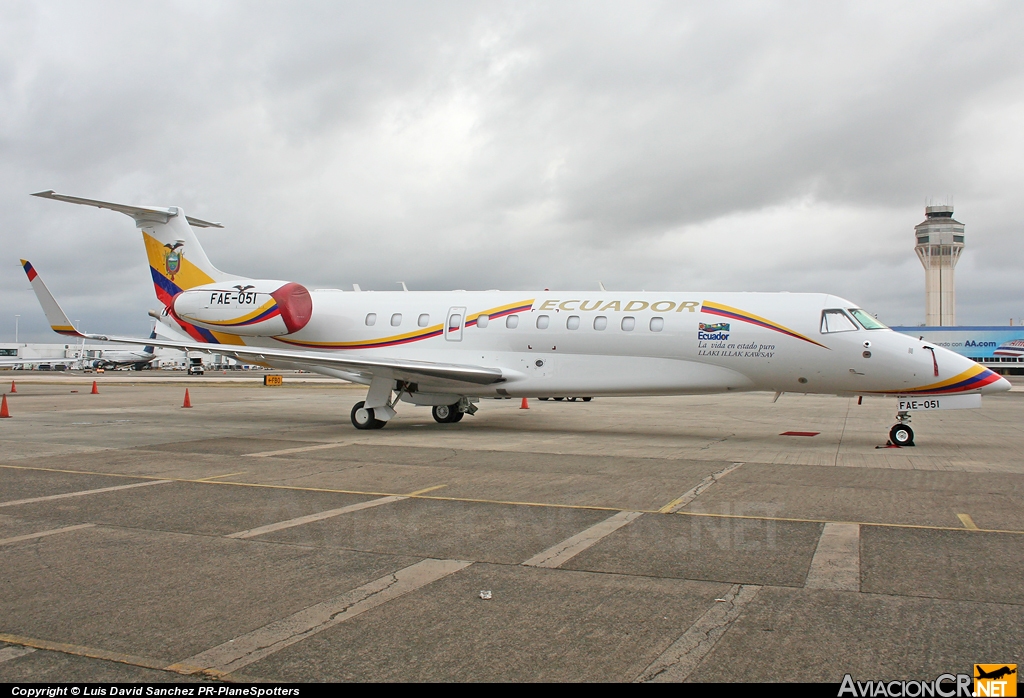 FAE-051 - Embraer ERJ-135BJ Legacy - Fuerza Aerea Ecuatoriana