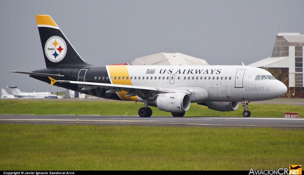 N733UW - Airbus A319-112 - US Airways