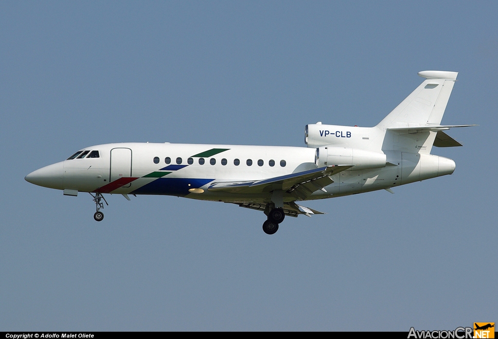 VP-CLB - Dassault Falcon 900EX - Volkswagen Air Service
