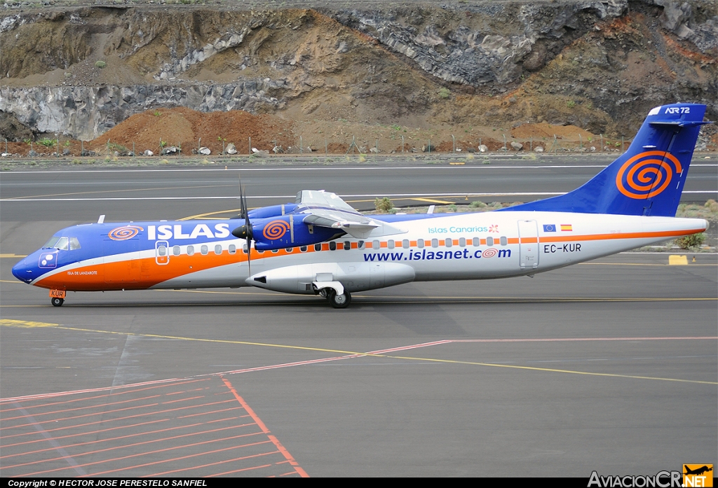 EC-KUR - ATR 72-212A - Islas Airways