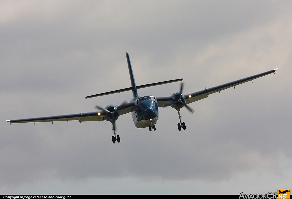 MSP002 - De Havilland Canada C-7A Caribou - Ministerio de Seguridad Pública - Costa Rica