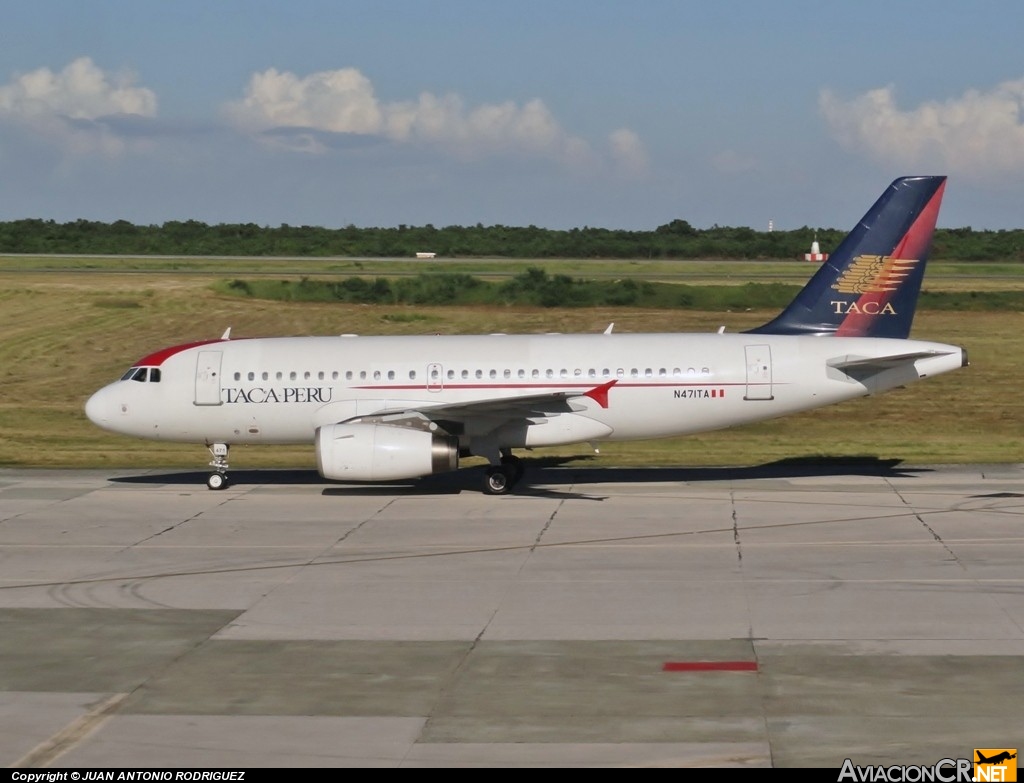 N471TA - Airbus A319-132 - TACA Perú