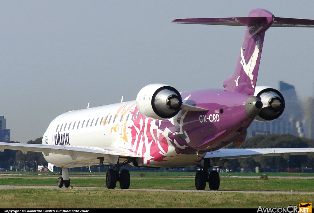 CX-CRD - Bombardier CRJ-900LR - Pluna Uruguay