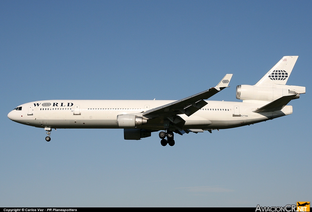 N277WA - McDonnell Douglas MD-11/ER - World Airways